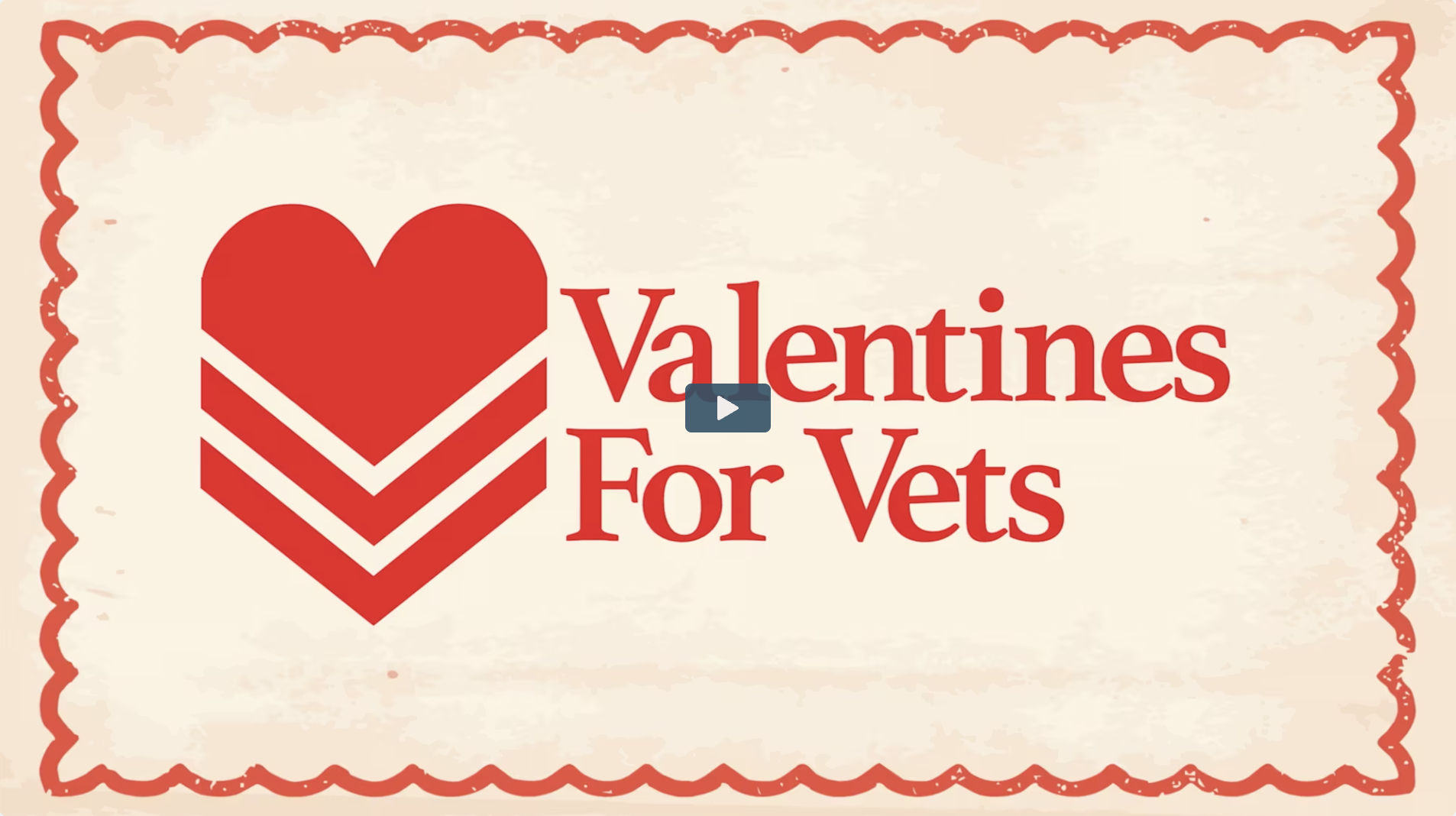 Video message from Commissioner Buckingham about VLB's Valentines for Vets campaign